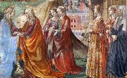 GHIRLANDAIO, Domenico Detail of Visitation oil painting picture wholesale